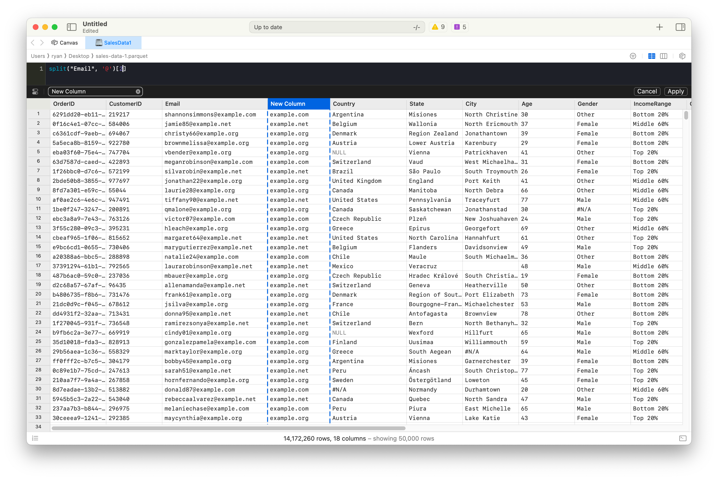 New Column View